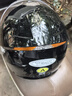 野馬電動(dòng)車(chē)頭盔男女3C認證夏季電瓶車(chē)半盔安全帽四季輕便式防曬長(cháng)鏡片 327亮黑/透明鏡 均碼(建議55-61cm頭圍) 曬單實(shí)拍圖