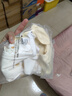 童泰新生兒半背衣嬰兒衣服純棉四季0-3月寶寶上衣滿月服2件裝 黃色 52 曬單實拍圖