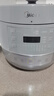 美的（Midea）【國家補貼】0涂層精鋼厚釜電壓力鍋5L雙膽全自動(dòng)智能預約家用煲湯煮飯電飯煲C5856G高壓鍋4-6人 曬單實(shí)拍圖