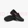 Bata樂(lè)福鞋男2025春商場(chǎng)通勤牛皮一腳蹬懶人鞋A8S64AM5 黑色 42 曬單實(shí)拍圖