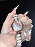 歐品客瑞士手表正品女士石英表高檔鑲鉆日韓女表夜光防水生日禮物送女友 瑞士進(jìn)口機芯-夜光防水-粉面那邊 曬單實(shí)拍圖