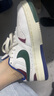 耐克NIKE板鞋女緩震透氣GAMMA FORCE運動(dòng)鞋DX9176-102白綠藍36.5 曬單實(shí)拍圖