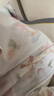 婧麒（JOYNCLEON）寶寶短袖t恤夏季2025新款兒童涼感上衣男女童夏裝半袖衣服 云朵白-知竹常樂 100 cm 曬單實(shí)拍圖