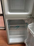 長城（GREAT WALL FRIDGE）家用迷你小冰箱小型冷凍冷藏保鮮宿舍出租房辦公室節(jié)能省電雙開門電冰箱 銀色108L【一級能效 全國聯(lián)保】 曬單實拍圖