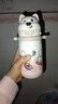 babycare西高地保溫杯學(xué)飲兒童寶寶學(xué)生上學(xué)水壺吸管直飲杯外出6月+-大粉 曬單實(shí)拍圖