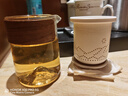 臻廚聚戶(hù)外旅行茶具套裝便攜式旅游茶具快客杯 觀(guān)山白快客杯【一壺三杯】 曬單實(shí)拍圖
