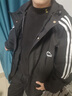 阿尼三青少年沖鋒衣外套男2025新款春秋季潮流帥氣初中高中學(xué)生防風(fēng)外衣 黑色 L 曬單實(shí)拍圖