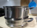 美廚（maxcook）316L不銹鋼蒸鍋三層30cm家用復(fù)底蒸煮湯鍋燃?xì)庠铍姶艩t通用MCZ043 曬單實(shí)拍圖