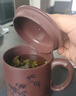 京東京造宜興紫砂品茗杯【原礦紫泥】煮泡茶具茶杯60ml 4只裝 曬單實(shí)拍圖