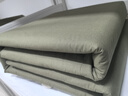 EVANLEY模型被豆腐塊被子內務(wù)定型被可睡可蓋可洗成型宿舍熱熔手工疊被 軍綠色（三折）-手工疊制存面被 曬單實(shí)拍圖