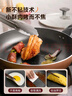 愛仕達(dá)（ASD）炒鍋不粘鍋炒菜鍋平底煎炒鍋家用炊具28cm燃?xì)怆姶艩t通用WG8328E 曬單實(shí)拍圖