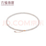 六福珠寶 18K金mipearl系列淡水珍珠項鏈 總重約8.94克-玫瑰金色 曬單實(shí)拍圖