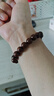 普陀山金絲檀木手串男士木質(zhì)手鏈佛珠檀香盤(pán)玩男士情侶生日禮物 10mm 曬單實(shí)拍圖