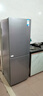 美的（Midea）186雙開門兩門低音小型節(jié)能省電無霜低溫補(bǔ)償深冷速凍租房宿舍家用小冰箱BCD-186WMA 家電國家補(bǔ)貼 曬單實(shí)拍圖