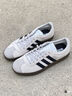 adidas「T頭鞋」VL COURT 2.0復古休閑板鞋德訓鞋阿迪達斯輕運動(dòng)   灰色/黑色/銀色(推薦女生選小半碼)   42 曬單實(shí)拍圖