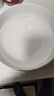 錦鳯 純白骨瓷碗米飯碗湯碗景德鎮餐具家用陶瓷大面碗湯鍋高腳碗1個(gè)裝 7英寸面碗 曬單實(shí)拍圖