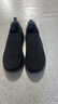 斯凱奇（Skechers）輕便一腳蹬男鞋秋季透氣網(wǎng)面健步鞋休閑運動(dòng)鞋 BKCC黑色 39.5 曬單實(shí)拍圖
