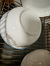 京東京造碗盤(pán)餐具整套 喬遷瓷器碟套裝家用 花開(kāi)半夏面碗 6英寸*2 曬單實(shí)拍圖