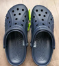 卡駱馳crocs洞洞鞋貝雅男鞋女鞋輕便耐磨一腳蹬拖鞋休閑鞋|10126 深藍(lán)-410 43 (270mm) 曬單實(shí)拍圖