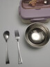 國風(fēng)勺子食品級不銹鋼兒童調羹高顏值寶寶輔食吃飯個(gè)人專(zhuān)用叉子套裝 【食品級】小熊兒童勺（4~9歲） 曬單實(shí)拍圖