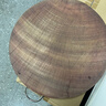穆自然蜆木菜板鐵木切菜板厚廚房家用菜板廣西越南砧板圓形防霉菜板原木 深紅色 精選老樹(shù)4*36硯木提手款適合4人 曬單實(shí)拍圖