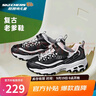 Skechers斯凱奇商場(chǎng)同款女童熊貓鞋耐磨復古老爹鞋兒童休閑運動(dòng)鞋664060L 曬單實(shí)拍圖
