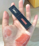 圣羅蘭（YSL）黑管鏡面愛心唇釉610口紅滋潤化妝品生日禮物送女友 曬單實拍圖