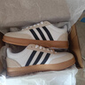 adidas T頭鞋 VL COURT復(fù)古板鞋德訓(xùn)鞋男女阿迪達(dá)斯輕運(yùn)動(dòng) 漢玉白/黑色/樹脂黃   37 曬單實(shí)拍圖