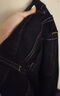 森馬（Semir）牛仔褲女冬季分割抓毛拖地褲2025酷颯風顯腿長彎刀褲109725124008 曬單實拍圖