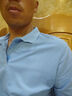 藍(lán)之旺 涼感T恤定制工作服印logo夏季冰絲短袖polo企業(yè)文化衫訂做衣服 A款【190g冰絲涼感】藏青色 L 曬單實(shí)拍圖