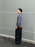 巴魯特（Brloote）【商場(chǎng)同款】男士襯衫再生纖維素垂感挺括上衣吸濕透氣襯衣2025秋 藍(lán)色 50 （175/96A） 曬單實(shí)拍圖