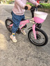 鳳凰（Phoenix）兒童自行車(chē)男孩3-6-8-10歲小孩伸縮腳踏單車(chē)中大童碟剎鎂合金 升級版公主粉伸縮車(chē)架輻條輪99裝 16寸(適合105-120cm) 曬單實(shí)拍圖