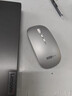 聯(lián)想（Lenovo）無線鼠標(biāo)無線靜音藍(lán)牙鼠標(biāo)可充電輕薄便攜筆記本電腦ipad平板安卓蘋果手機(jī)通用無線商務(wù)辦公鼠標(biāo) 銀色-雙模版【左右靜音按鍵】 無線藍(lán)牙鼠標(biāo)【Type-c充電/配充電線】 曬單實(shí)拍圖
