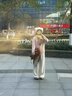 CS.LION粉色連帽毛衣外套女2025年春秋季新爆款慵懶通勤針織開(kāi)衫短款上衣 粉色  L 建議100-110斤 曬單實(shí)拍圖