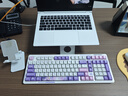 凌豹K98Pro客制化機械鍵盤(pán)無(wú)線(xiàn)藍牙三模全鍵熱插拔gasket結構RGB 五層填充麻將音游戲鍵盤(pán)電競游戲專(zhuān)用 K98露茜妮爾【花田軸】10000mAh 曬單實(shí)拍圖