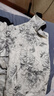 愛(ài)寶適月子服春秋款孕產(chǎn)婦睡衣家居服產(chǎn)后哺乳衣喂奶衣墨韻繁花XL碼M439 曬單實(shí)拍圖