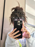 GOCHIEI 衛(wèi)衣女春秋款2025新款字母連帽開衫薄款寬松原宿風(fēng)百搭外 藍(lán)色 M 曬單實(shí)拍圖