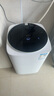 美的（Midea）迷你洗衣機 MB30VH36E 3KG嬰兒小型兒童內衣洗衣機 全自動(dòng)波輪 高溫煮洗 除菌除螨宿舍 以舊換新 曬單實(shí)拍圖