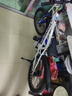 永久（FOREVER）兒童自行車(chē)變速山地車(chē)中小學(xué)生男女6-15歲賽車(chē)青少年 藍白色 20寸 曬單實(shí)拍圖