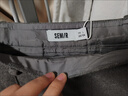 森馬（Semir）森馬半身裙女仿毛呢裙子24冬新款A(yù)字百褶裙遮胯顯瘦109724120001 曬單實(shí)拍圖