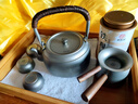 TILIVING鈦立維純鈦圍爐煮茶壺家用燒水壺戶(hù)外提梁壺泡茶壺具1.3L 曬單實(shí)拍圖