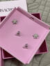 施華洛世奇（SWAROVSKI）IDYLLIA 可愛(ài)小花耳釘耳環(huán)女耳飾七夕情人節(jié)生日禮物女5136838 曬單實(shí)拍圖