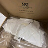 伯德小姐白色蝴蝶結(jié)襯衫女設(shè)計(jì)感系帶短袖上衣氣質(zhì)通勤職業(yè)白領(lǐng)襯衣 曬單實(shí)拍圖