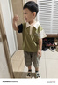 真維斯兒童套裝男童夏季韓版衣服2026新款polo衫運動(dòng)速干工裝長(cháng)褲童裝 【透氣親膚兩件套】02 110 曬單實(shí)拍圖