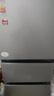 海爾（Haier）217升三門(mén)宿舍租房家用小冰箱小型抗菌凈味風(fēng)冷無(wú)霜一級能效節能BCD-217WGHC3E9S9家電國家補貼20% 曬單實(shí)拍圖