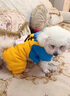 阿莫爾狗狗衣服秋冬款泰迪博美比熊加厚四腳衣約克夏小型犬貓咪保暖棉衣 雪人四腳衣 M 曬單實(shí)拍圖