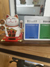 大貓日記招財貓開(kāi)業(yè)禮物大擺件自動(dòng)招手語(yǔ)音播報店鋪收銀臺二維碼收款擺件 白色太陽(yáng)能招財貓+語(yǔ)音播報+托盤(pán) 曬單實(shí)拍圖