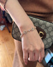 紀(jì)梵希（Givenchy）靈動(dòng)系列玫瑰金色仿水晶手鏈 禮物 07B00022 玫瑰金色 曬單實(shí)拍圖