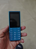 諾基亞（NOKIA）108 4G 移動(dòng)聯(lián)通電信廣電全網(wǎng)通 2.4英寸雙卡雙待 直板按鍵學(xué)生老人老年人功能機備用手機 藍色 曬單實(shí)拍圖