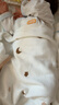 貝瑞加（Babyprints）嬰兒連體衣2件裝純棉寶寶衣服新生兒柔軟內(nèi)衣透氣爬服薄款 藍59 曬單實拍圖